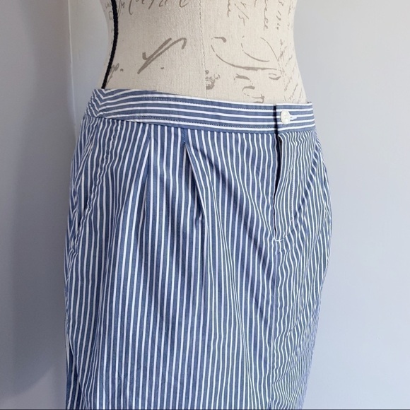 Banana Republic Relaxed Striped Pencil Skirt - Picture 5 of 8